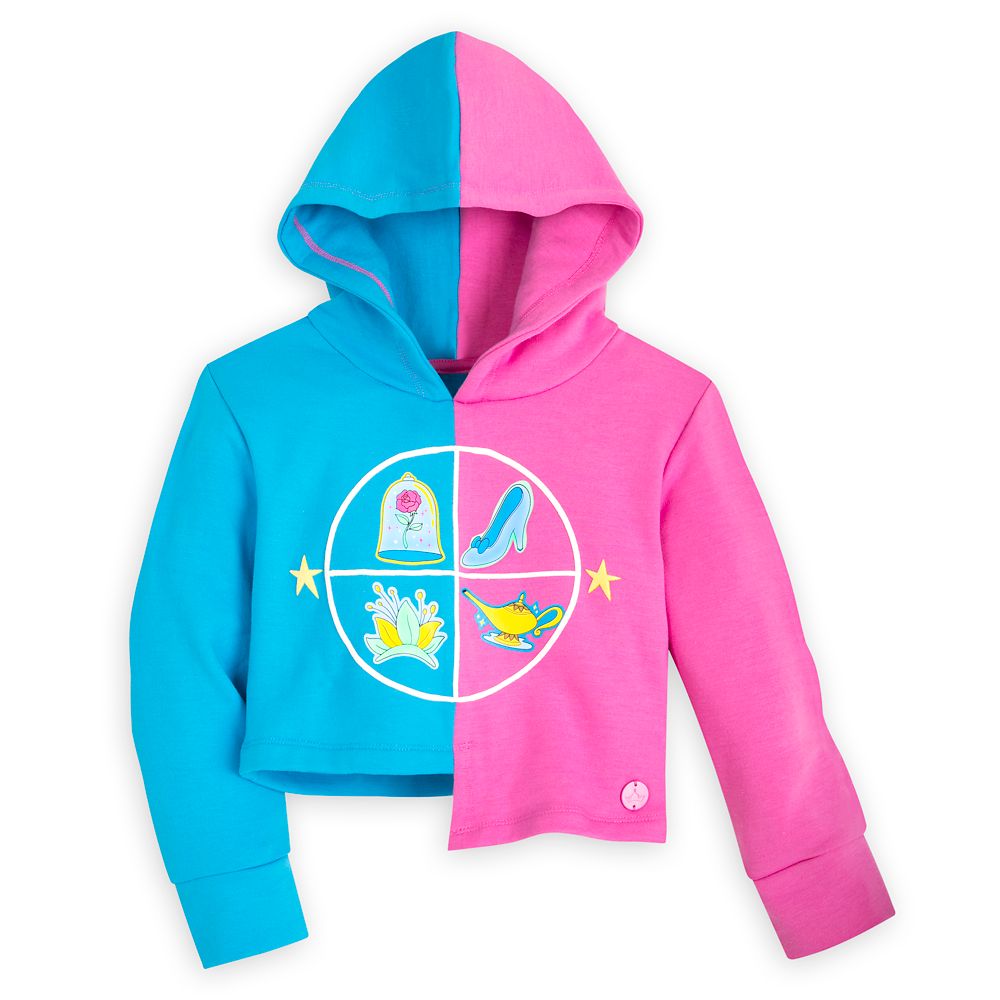 Disney Princess Fashion Pullover Hoodie for Girls here now