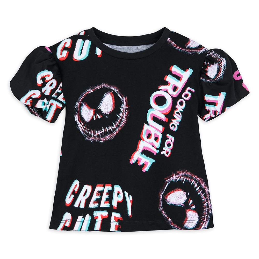 Jack Skellington T-Shirt for Girls – The Nightmare Before Christmas is here now
