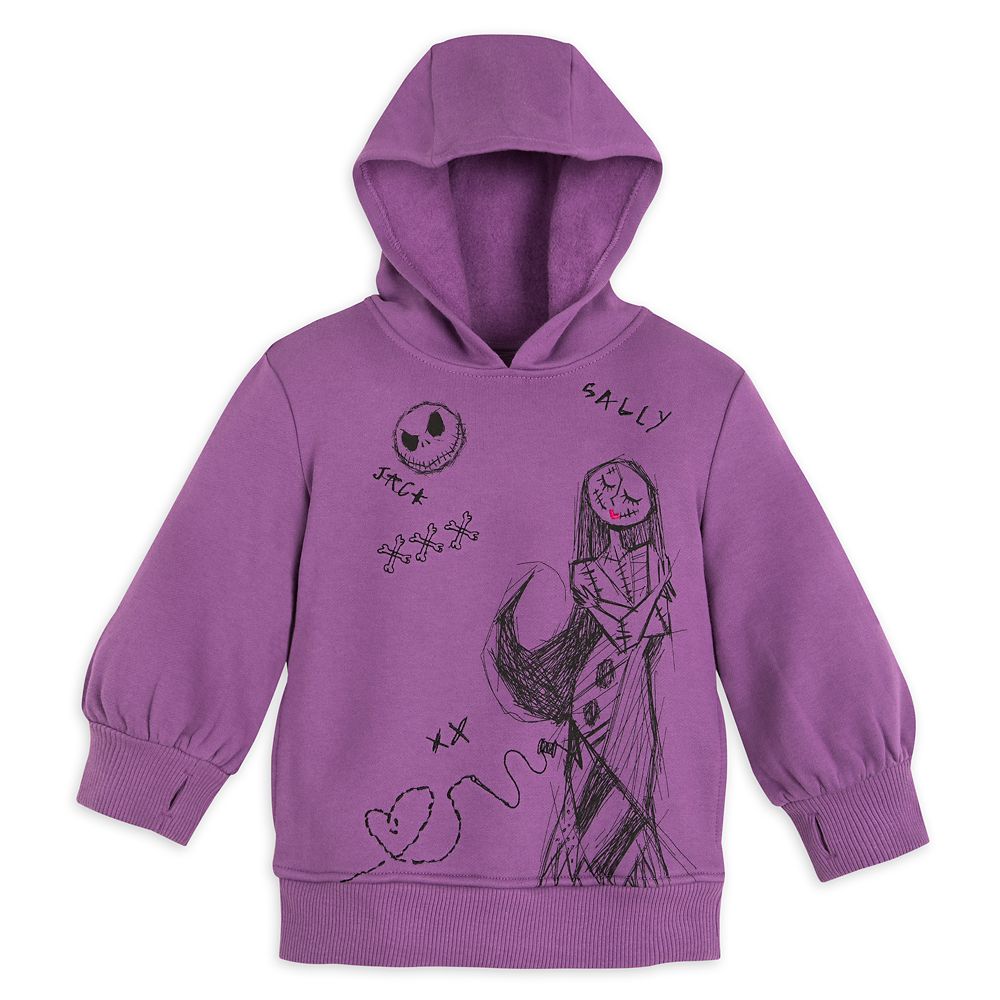 Jack Skellington and Sally Pullover Hoodie for Girls – Tim Burton’s The Nightmare Before Christmas available online