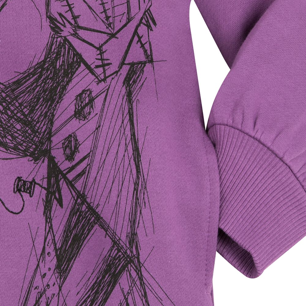Jack Skellington and Sally Pullover Hoodie for Girls &ndash; Tim Burton's The Nightmare Before Christmas