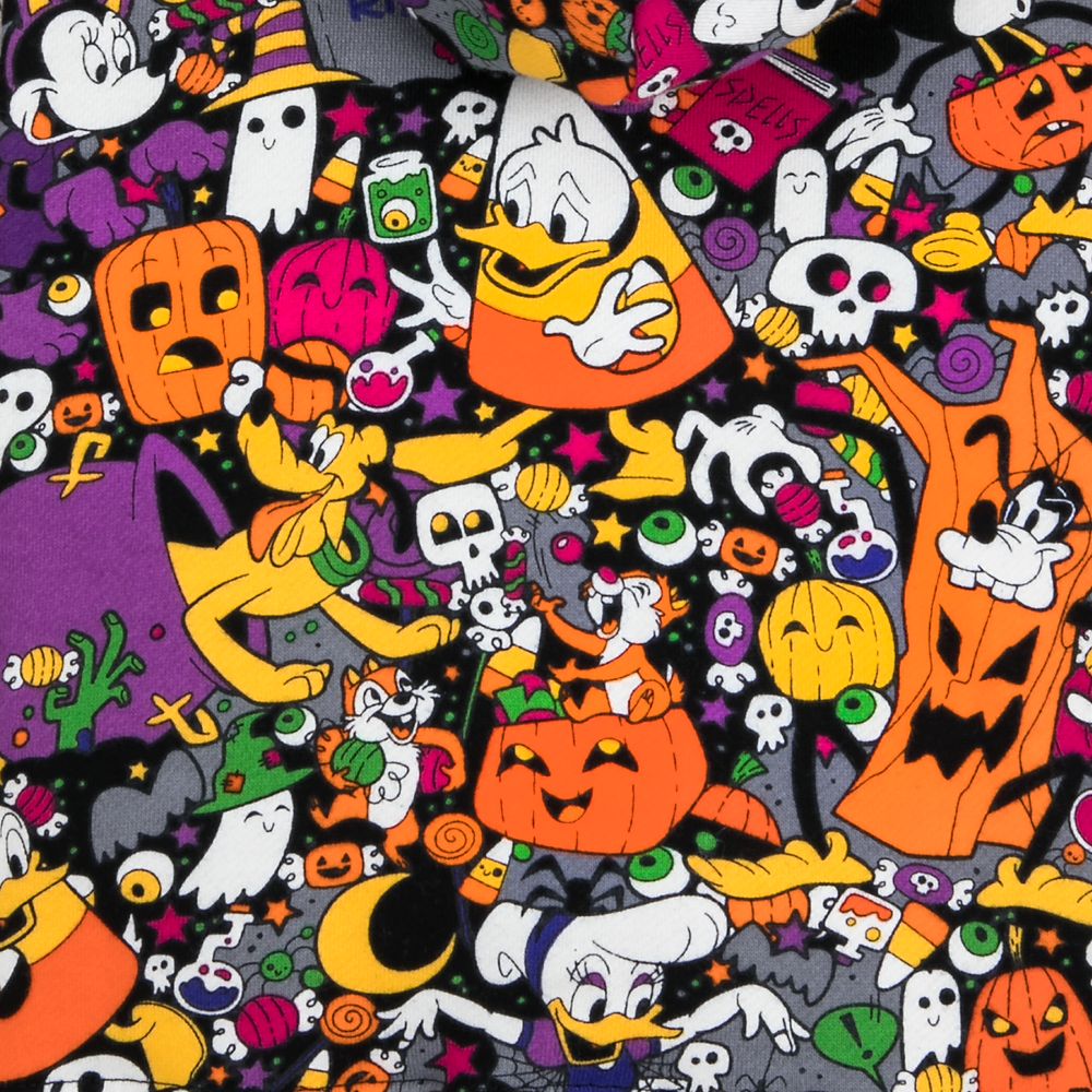 Mickey Mouse and Friends Halloween Zip Hoodie for Kids