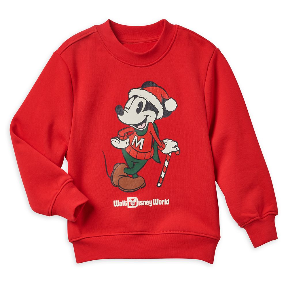 Mickey Mouse Holiday Pullover Sweatshirt for Kids – Walt Disney World