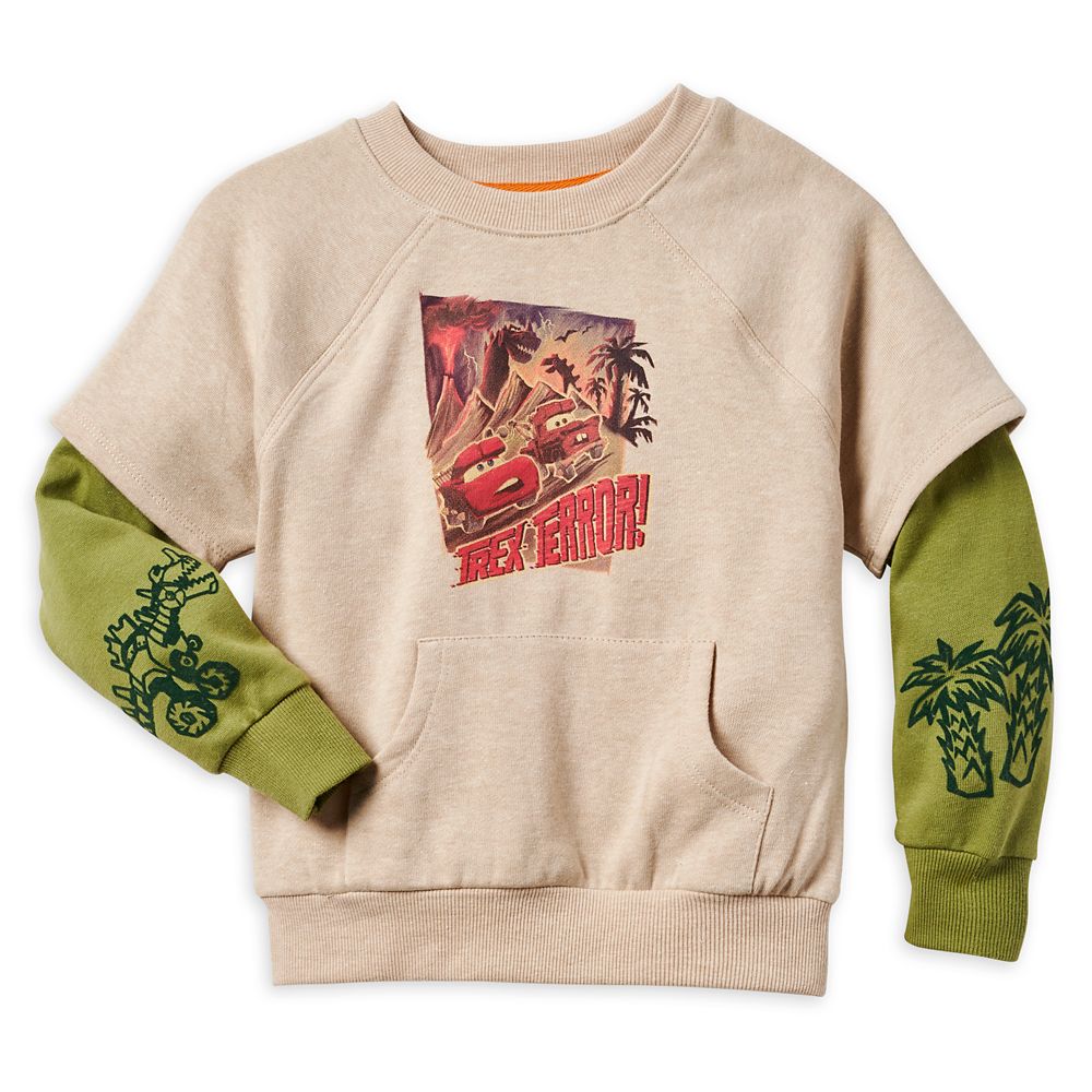 Cars on the Road Layered Sweatshirt for Kids – Get It Here