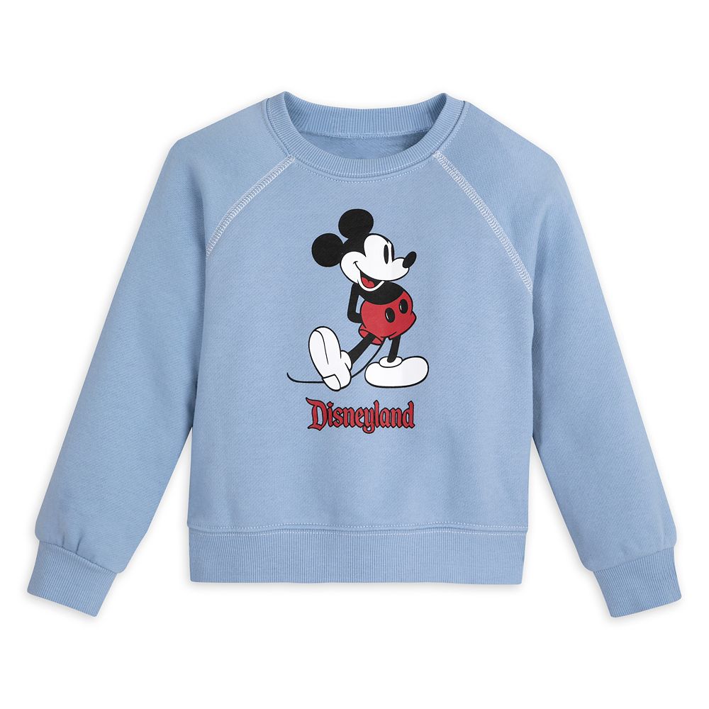 Mickey Mouse Classic Sweatshirt for Kids  Disneyland  Blue