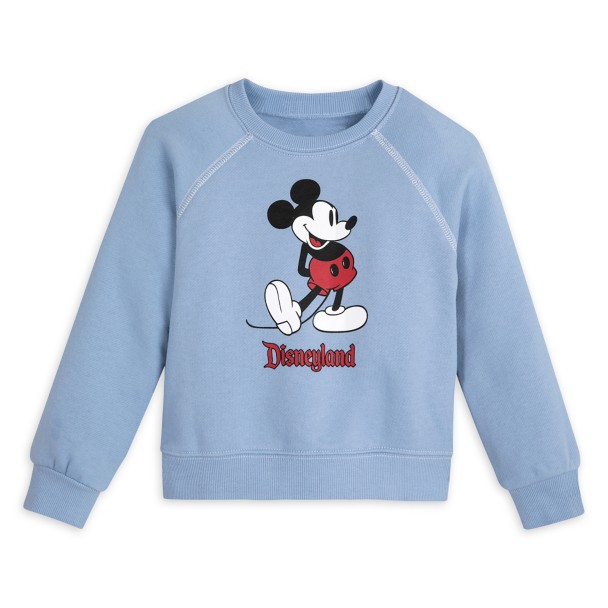 Mickey Mouse Classic Sweatshirt for Kids – Disneyland – Blue