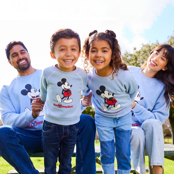 Mickey Mouse Classic Sweatshirt for Kids – Walt Disney World – Blue