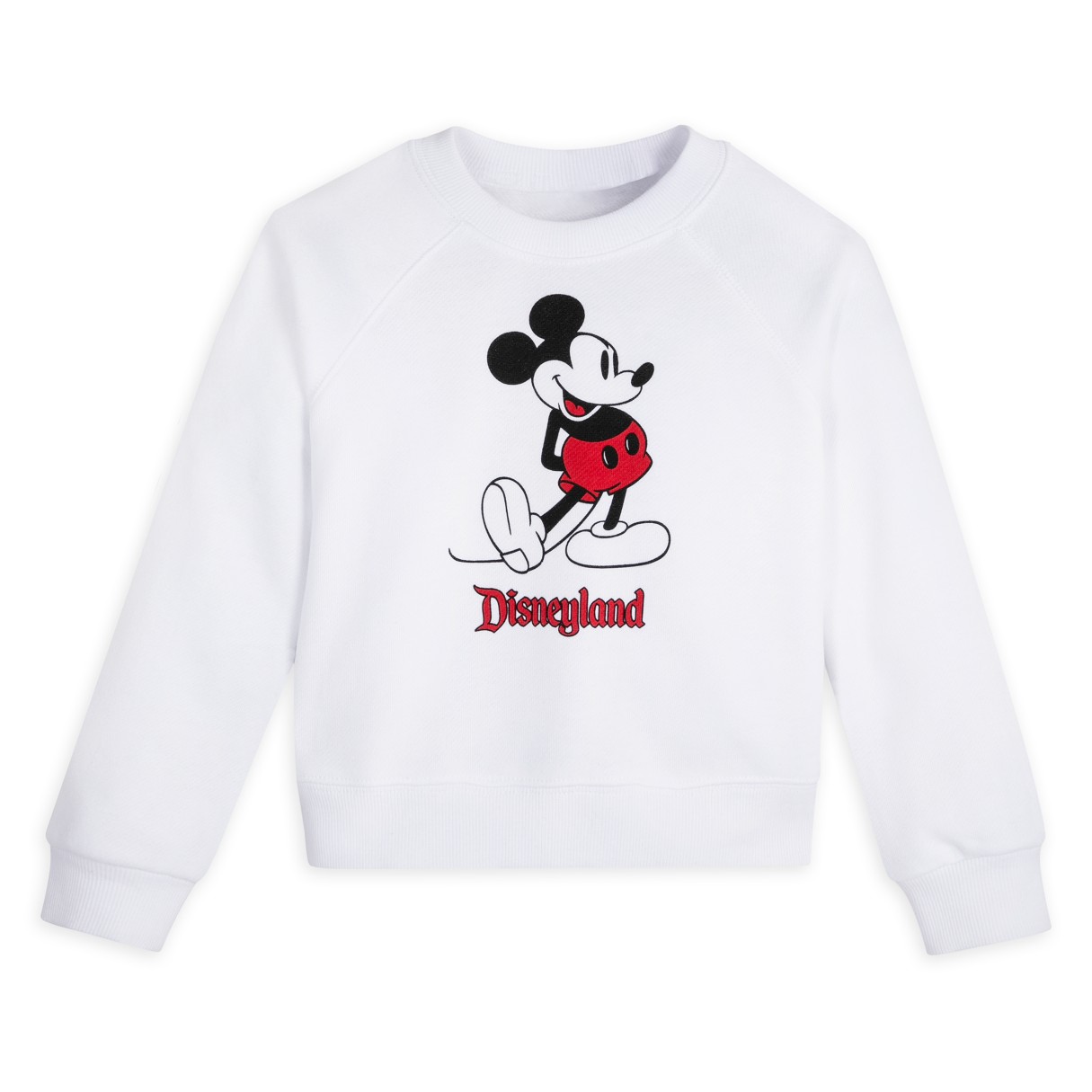 Mickey Mouse Classic Sweatshirt for Kids – Disneyland – White