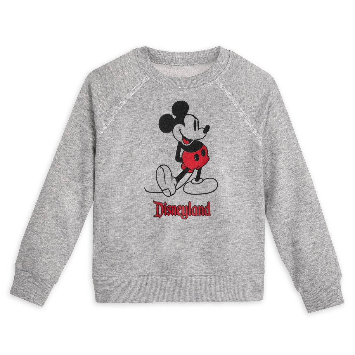 Mickey Mouse Classic Sweatshirt for Kids – Disneyland – Gray | shopDisney