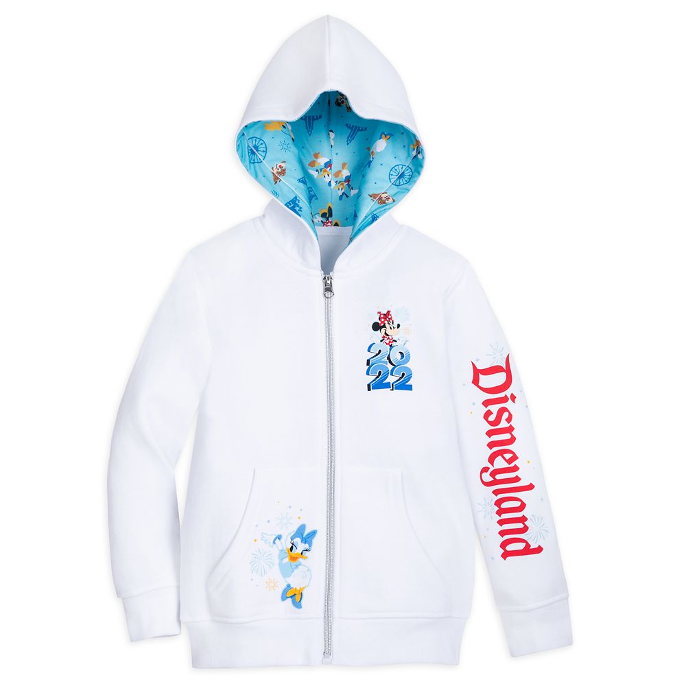 Minnie Mouse and Friends Zip Hoodie for Girls – Disneyland 2022 is now available