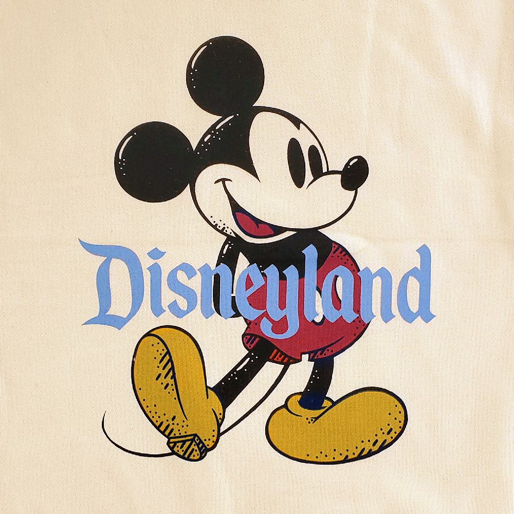 Mickey Mouse Classic Pullover Sweatshirt for Kids – Disneyland – Cream