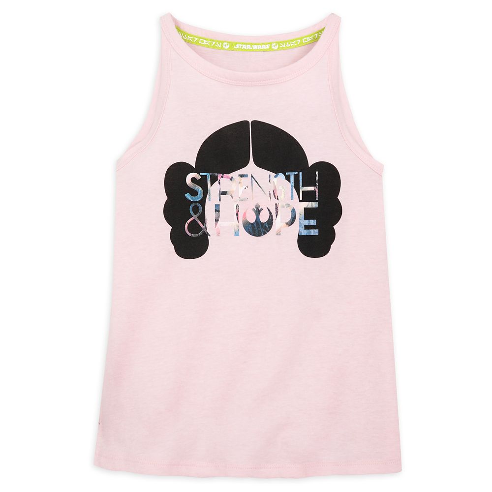 Princess Leia Organa Tank Tee for Girls – Star Wars now available