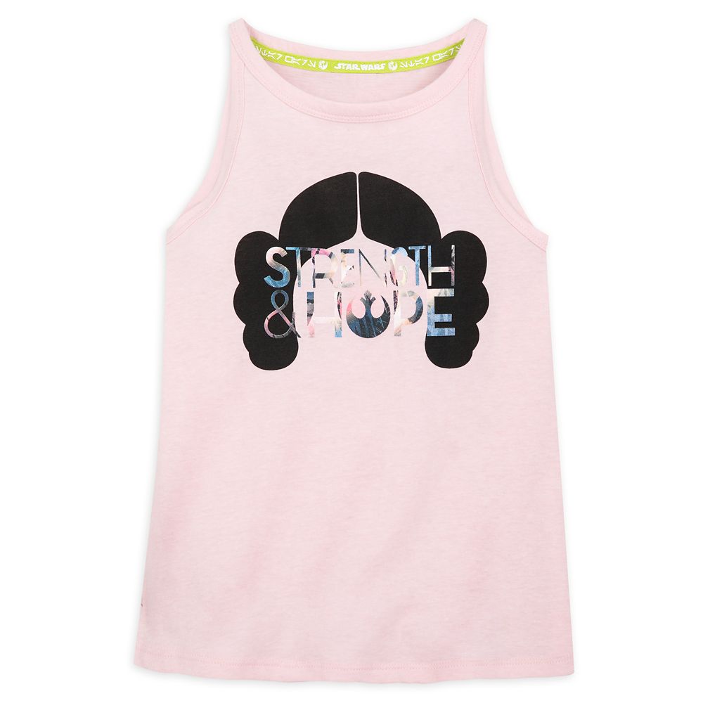 Princess Leia Organa Tank Tee for Girls – Star Wars now available – Dis ...