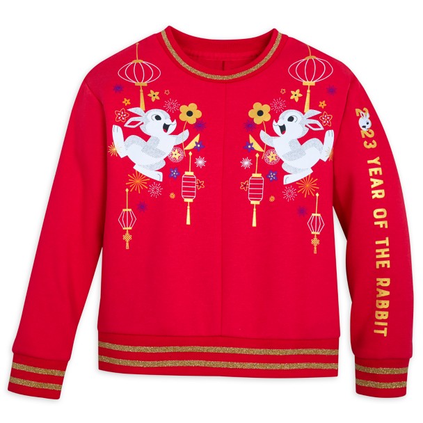 Thumper Pullover Sweatshirt for Girls – Bambi – Year of the Rabbit Lunar New Year 2023