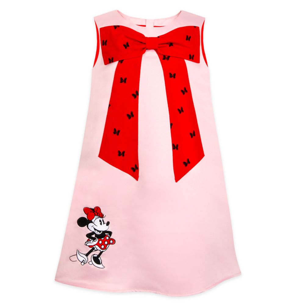 Minnie Mouse Satin Shift Dress for Girls