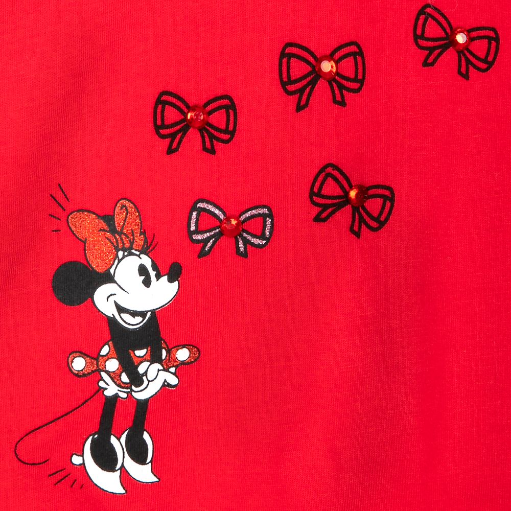 Minnie Mouse Fashion Top and Shorts Set for Girls