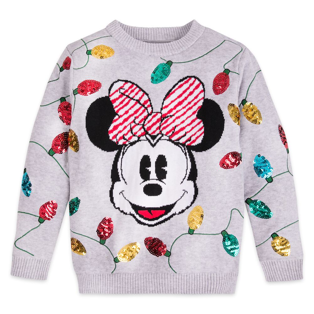 Minnie Mouse Holiday Sweater for Girls
