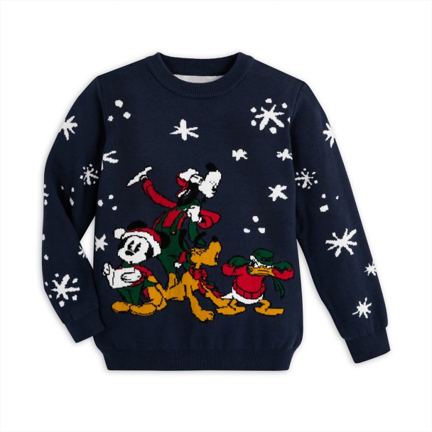 Mickey Mouse and Friends Holiday Sweater for Kids