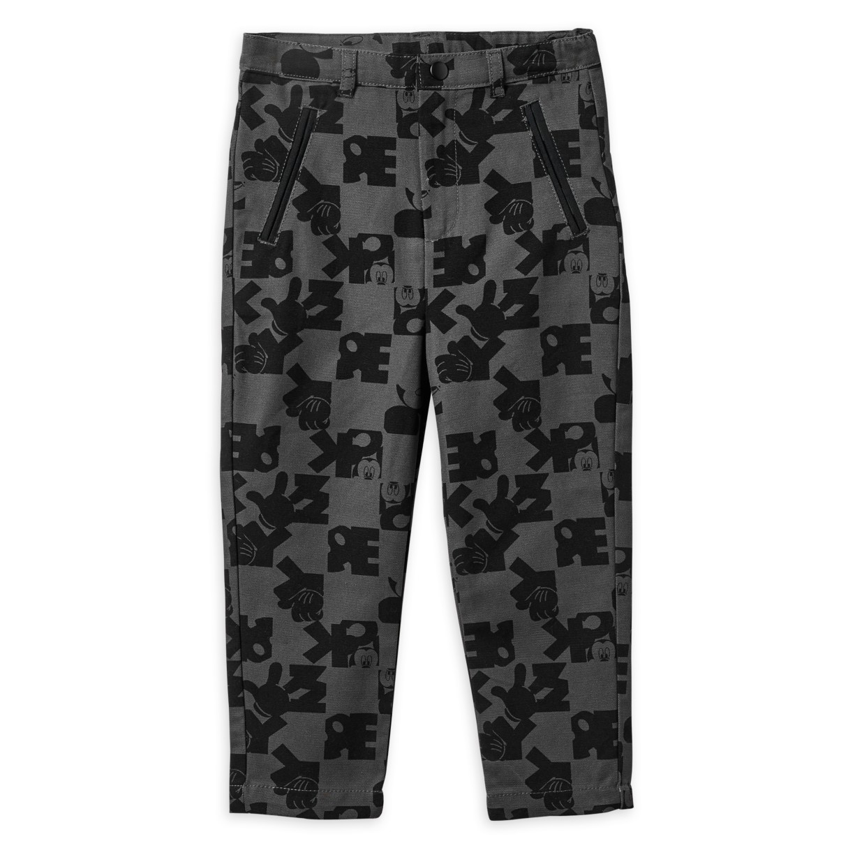 Mickey Mouse Checkered Pants for Kids