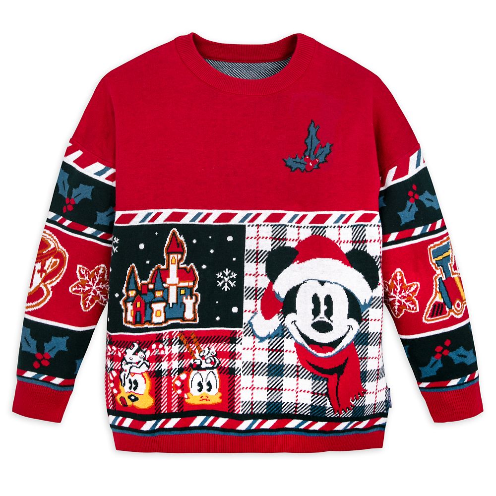 Mickey Mouse and Friends ''Merry Christmas'' Sweater by Spirit Jersey ...