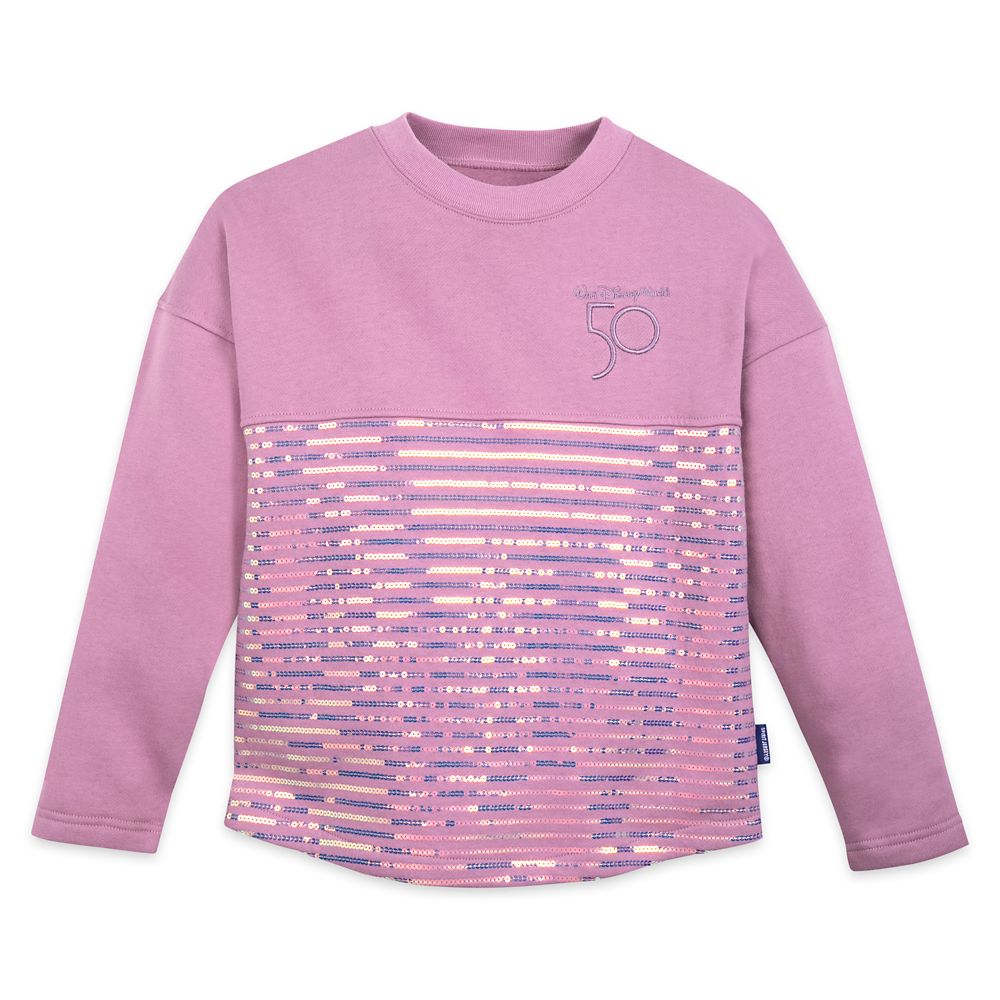 Walt Disney World 50th Anniversary Sequined Spirit Jersey for Kids – EARidescent is here now