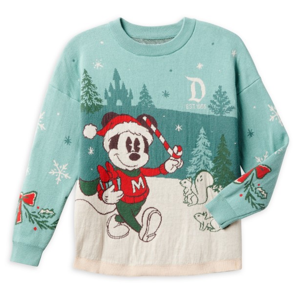 Mickey Mouse Holiday Spirit Jersey Sweater for Kids – Disneyland