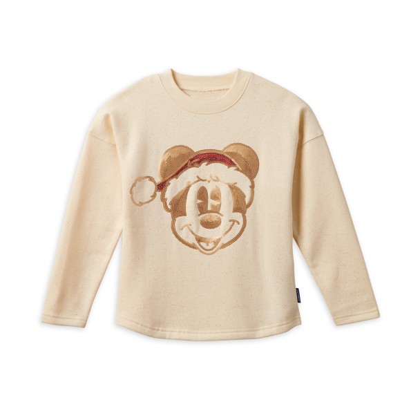 Mickey Mouse Sequined Holiday Spirit Jersey for Kids – Disneyland