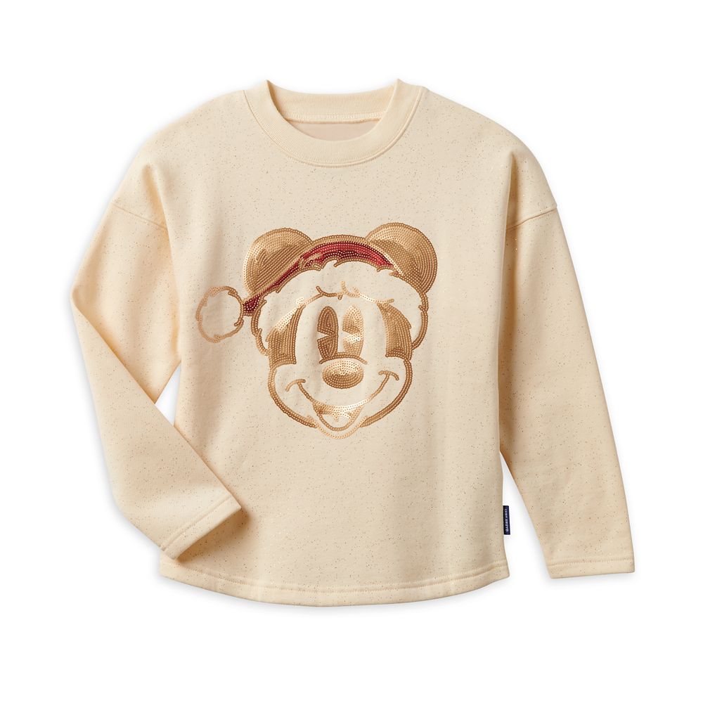 Mickey Mouse Sequined Holiday Spirit Jersey for Kids Official shopDisney