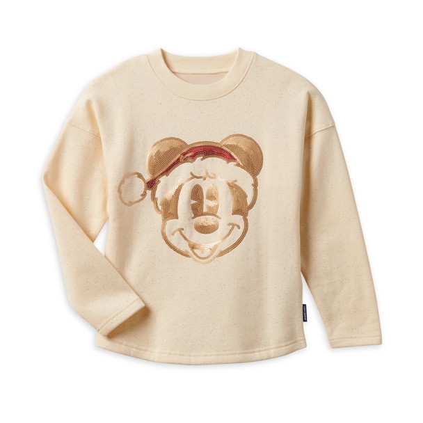 Mickey Mouse Sequined Holiday Spirit Jersey for Kids