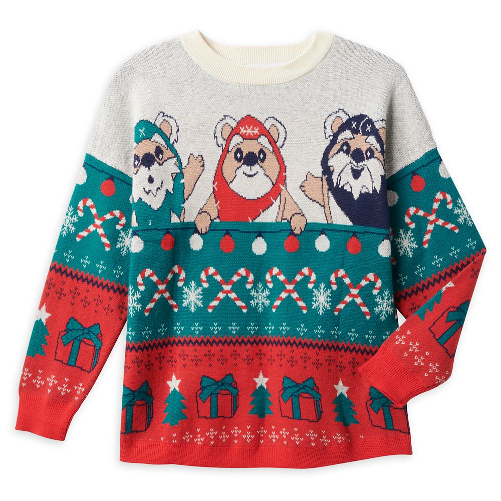 Ewok Christmas Sweater for Juniors by Spirit Jersey – Star Wars