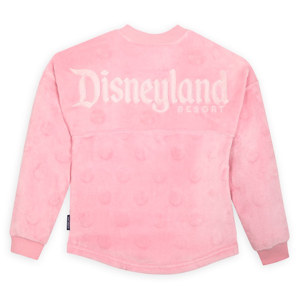 Disneyland logo Fleece Spirit Jersey for Kids – Piglet Pink