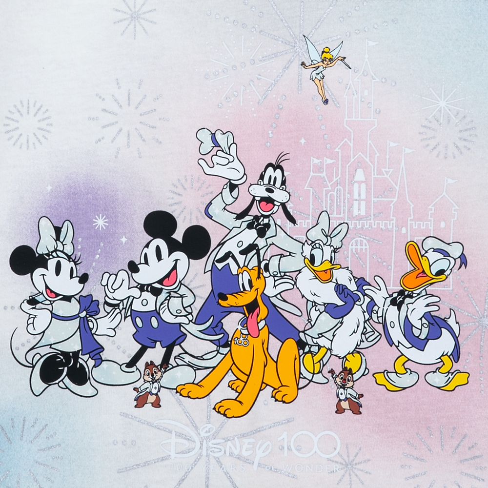 Mickey Mouse and Friends Disney100 Spirit Jersey for Kids &ndash; Disneyland