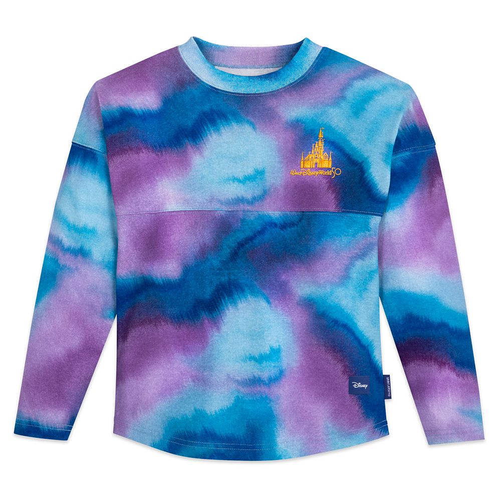 Mickey and Minnie Mouse Tie-Dye Spirit Jersey for Kids – Walt Disney World 50