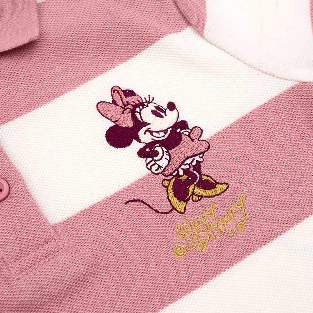 Minnie Mouse Striped Polo Shirt for Kids