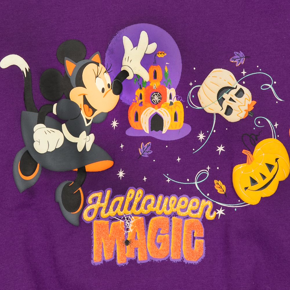 Minnie Mouse Halloween T-Shirt and Skirt Set for Kids