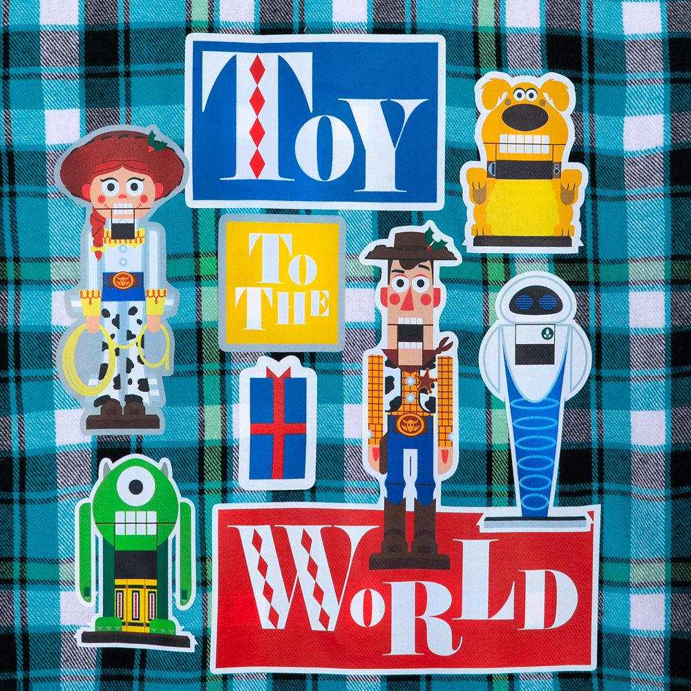 Pixar Holiday Flannel Shirt for Kids