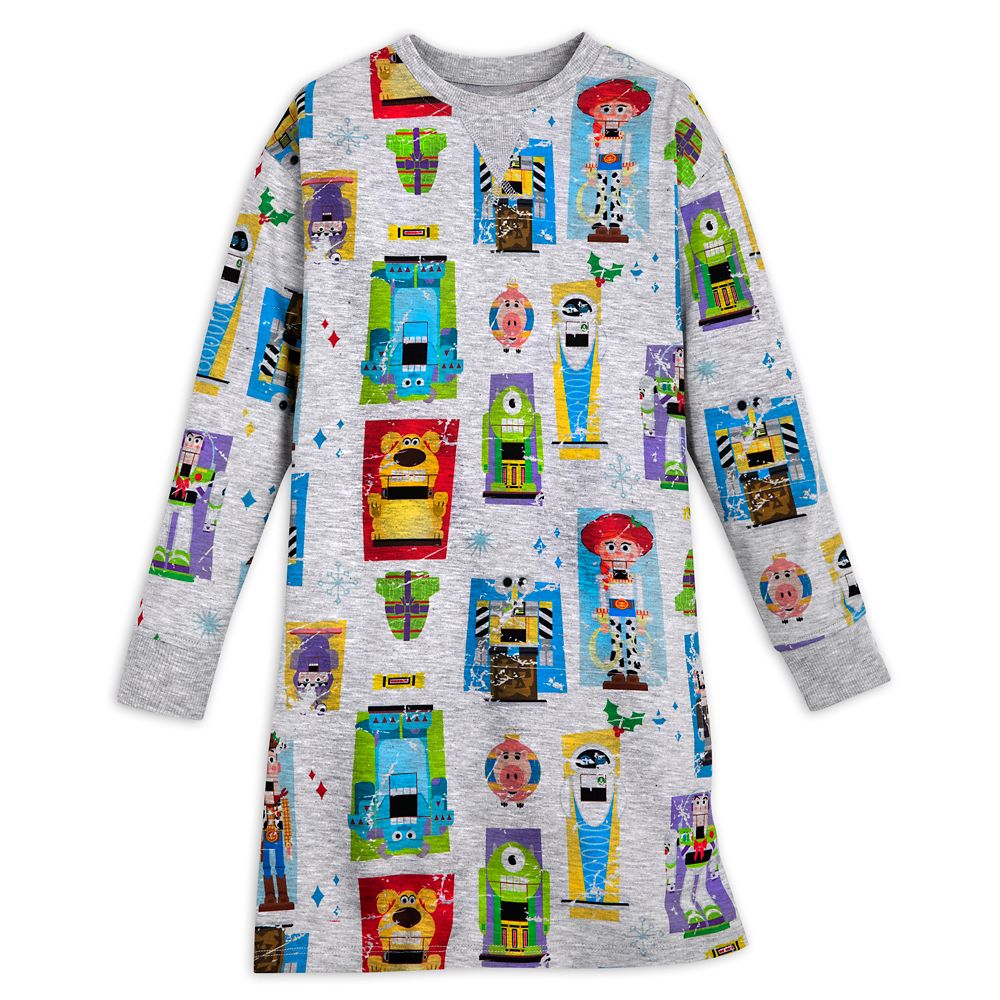 Pixar Holiday Sweatshirt Dress for Juniors is available online