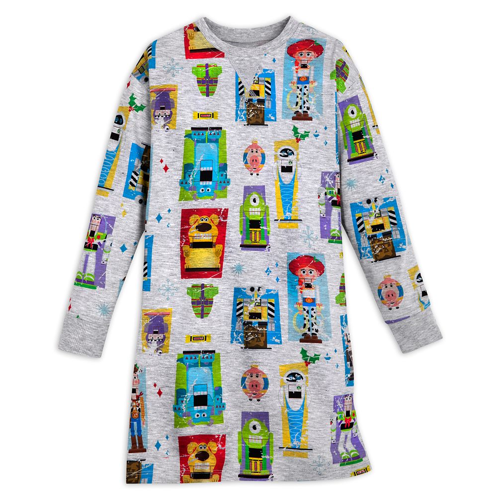 Pixar Holiday Sweatshirt Dress for Kids is here now