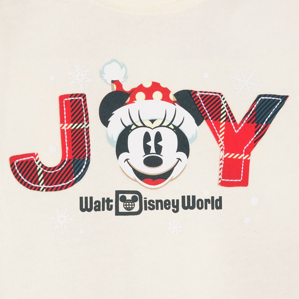 Minnie Mouse ''Joy'' Holiday Fashion Top for Girls – Walt Disney World