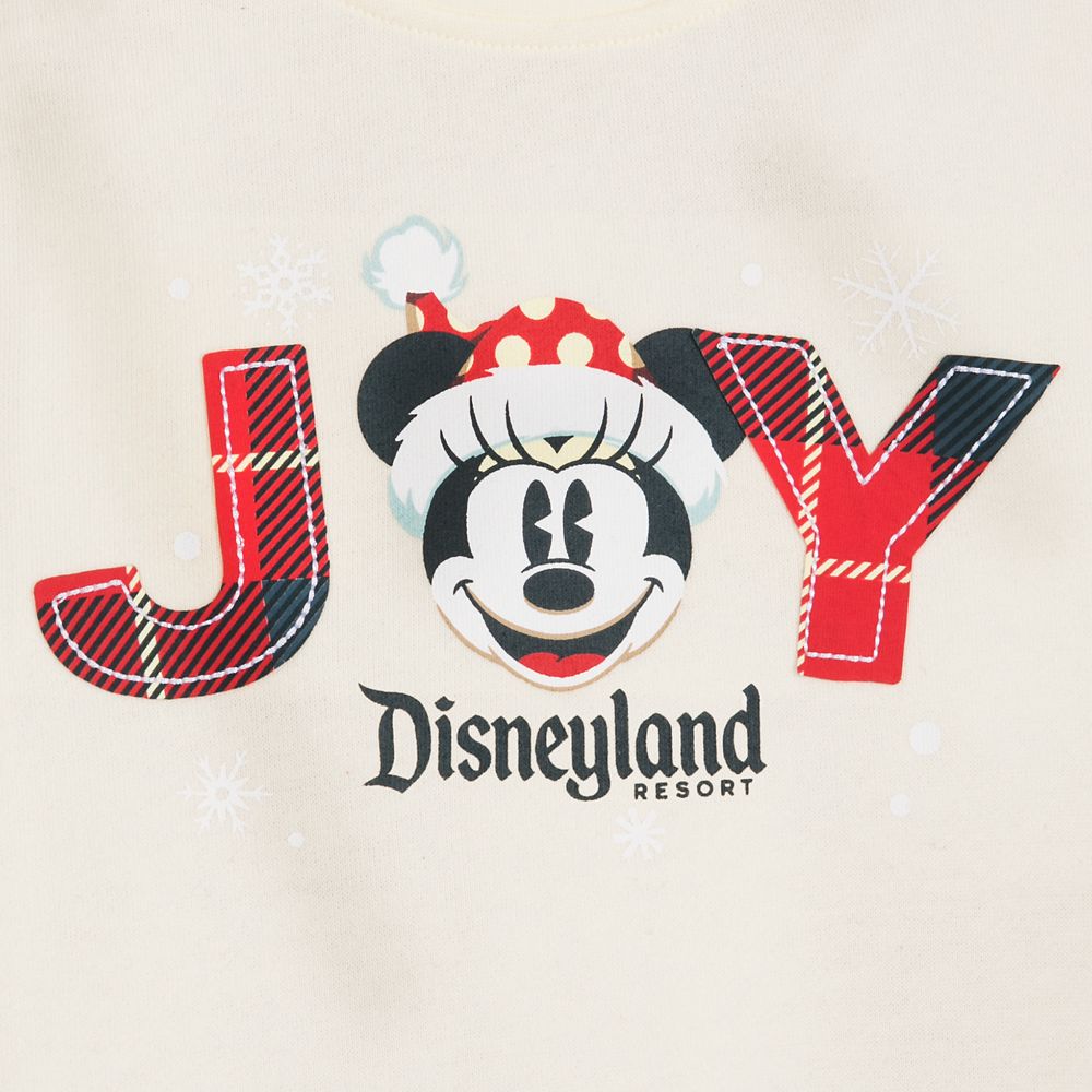 Minnie Mouse ''Joy'' Holiday Fashion Top for Girls – Disneyland