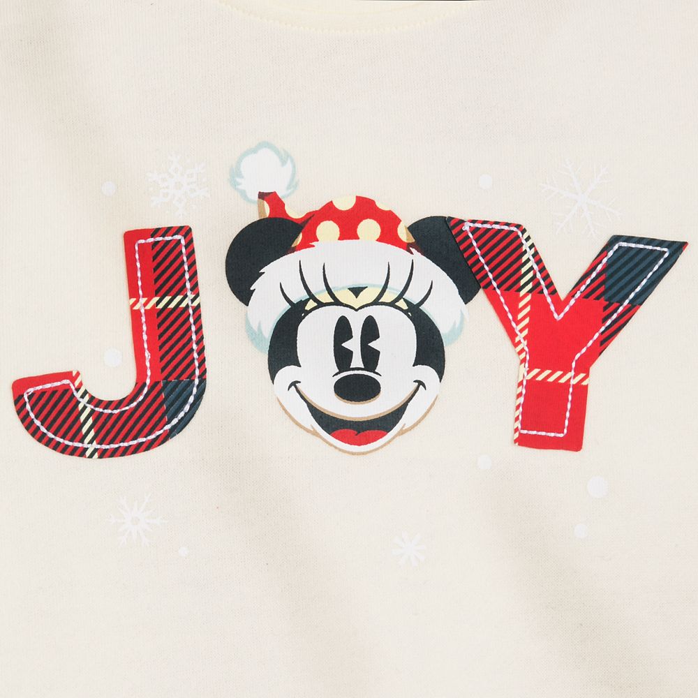 Minnie Mouse ''Joy'' Holiday Fashion Top for Girls