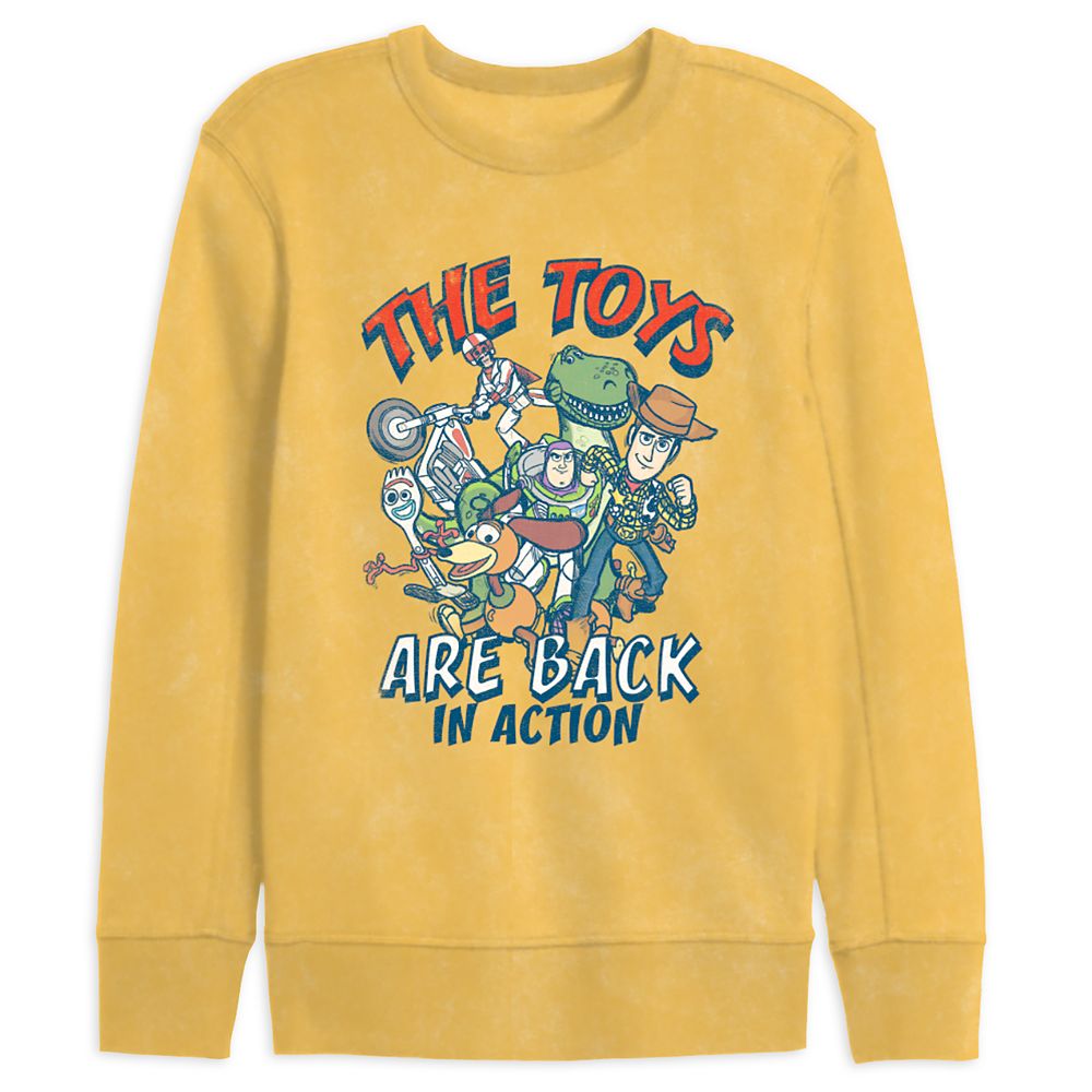 Toy Story 4 Pullover Sweatshirt for Kids is now available for purchase