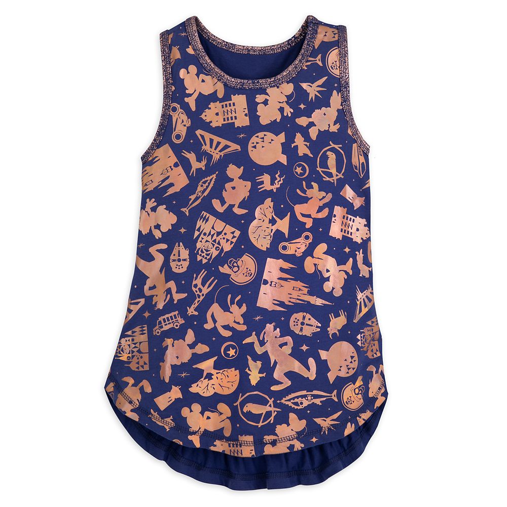 Walt Disney World 50th Anniversary Tank Top for Girls