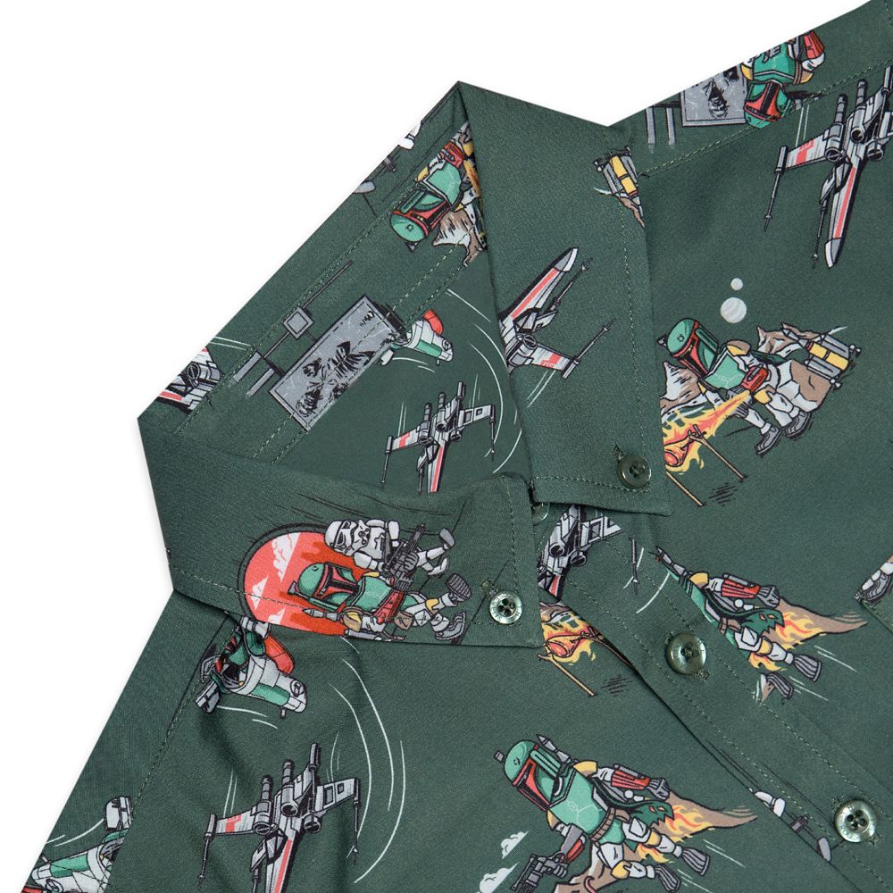 Boba Fett ''A Bounty Day'' RSVLTS Short Sleeve Shirt for Kids with KUNUFLEX  – Star Wars