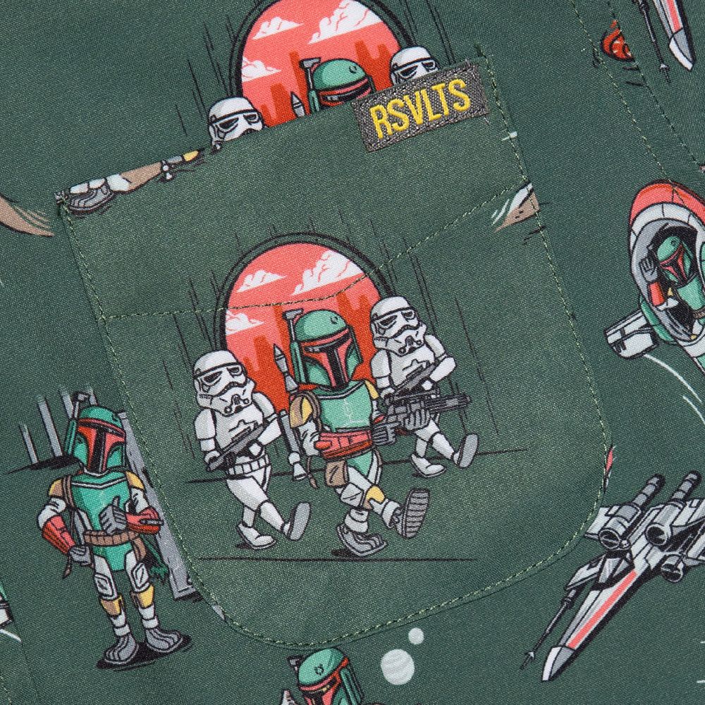 Boba Fett ''A Bounty Day'' RSVLTS Short Sleeve Shirt for Kids with KUNUFLEX  – Star Wars