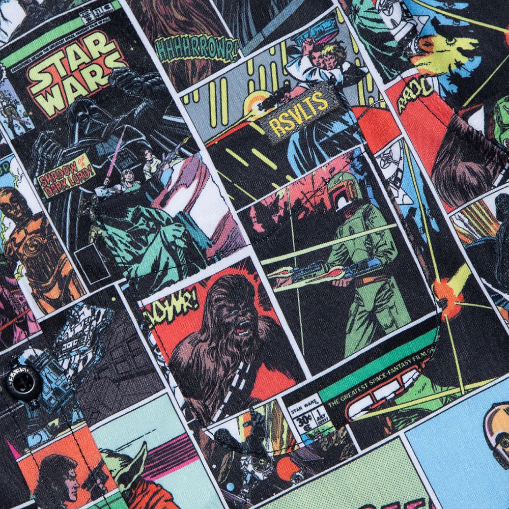 Star Wars ''Comic to the Dark Side'' KUNUFLEX Short Sleeve Shirt for Kids by RSVLTS
