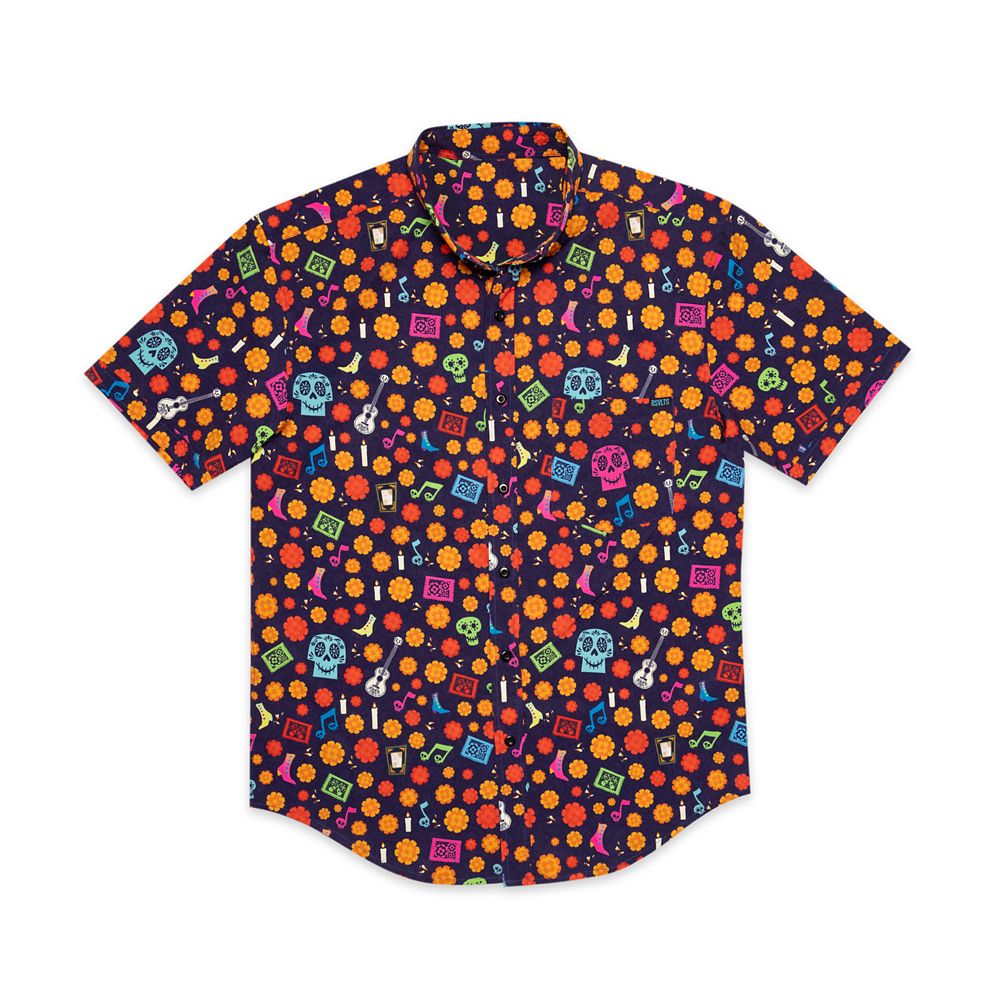 Coco ''La Ofrenda'' RSVLTS Short Sleeve Shirt for Kids with KUNUFLEX