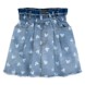 Minnie Mouse Vintage-Style Denim Skirt for Girls