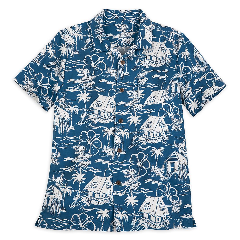 Disney Stitch Aloha Shirt for Kids