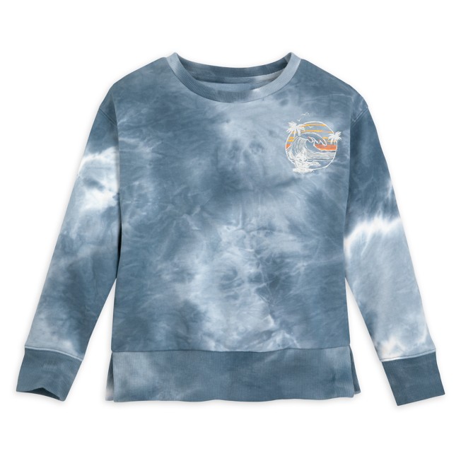 Stitch Long Sleeve Tie-Dye Pullover for Kids