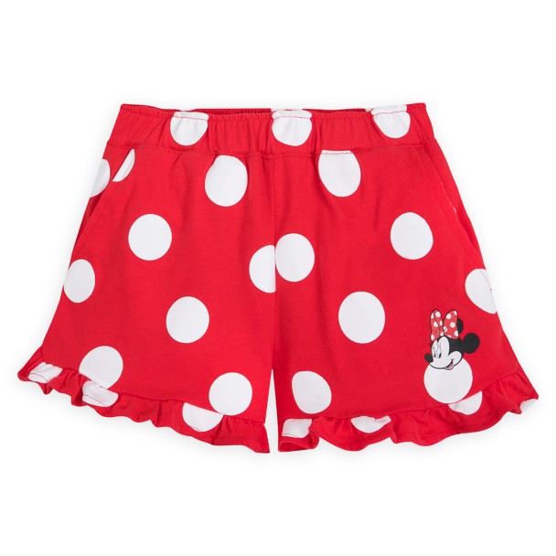 Minnie Mouse Polka Dot Shorts for Girls